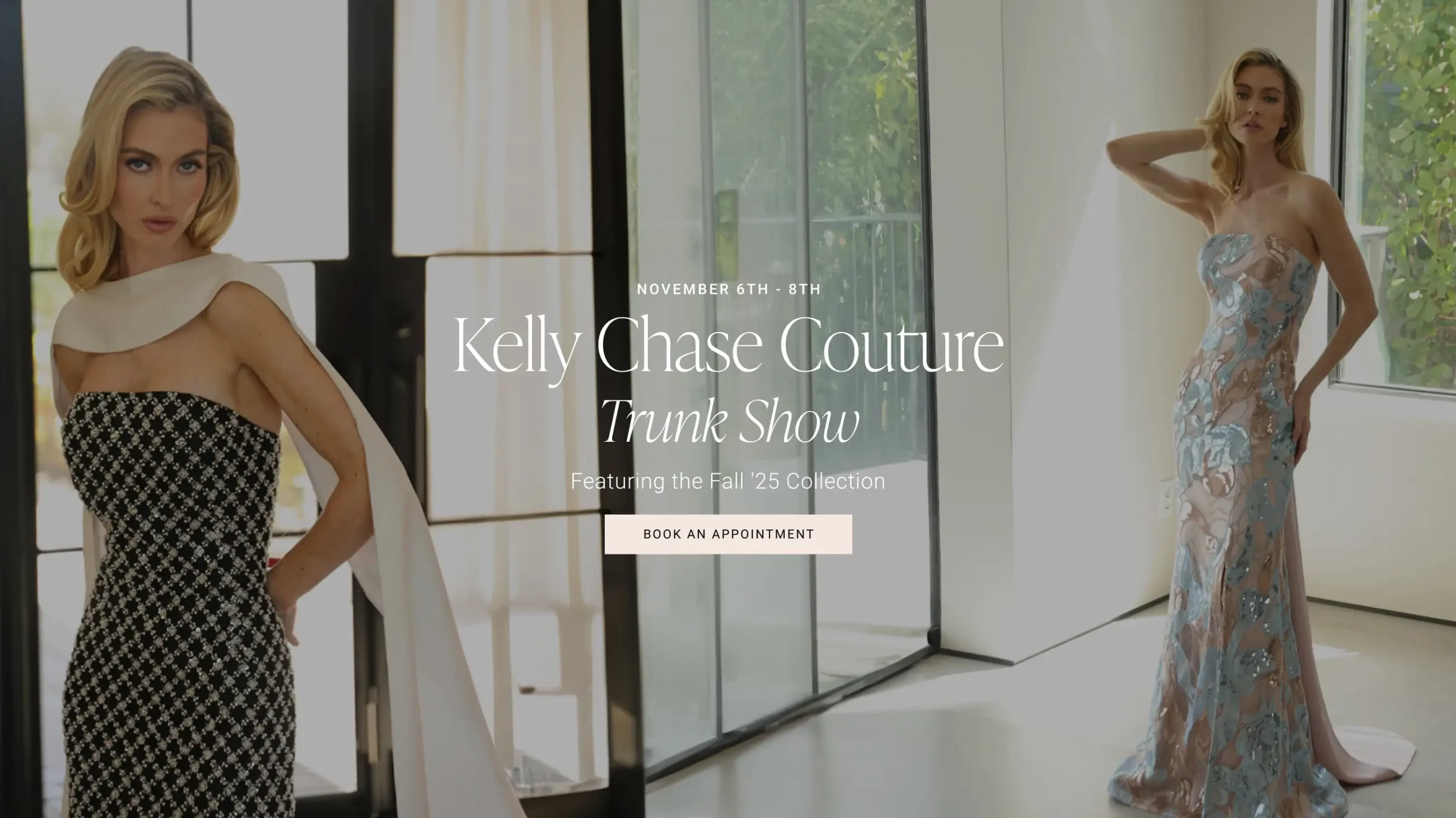 Kelly Chase Couture Trunk Show at Soiree by The Bridal Room