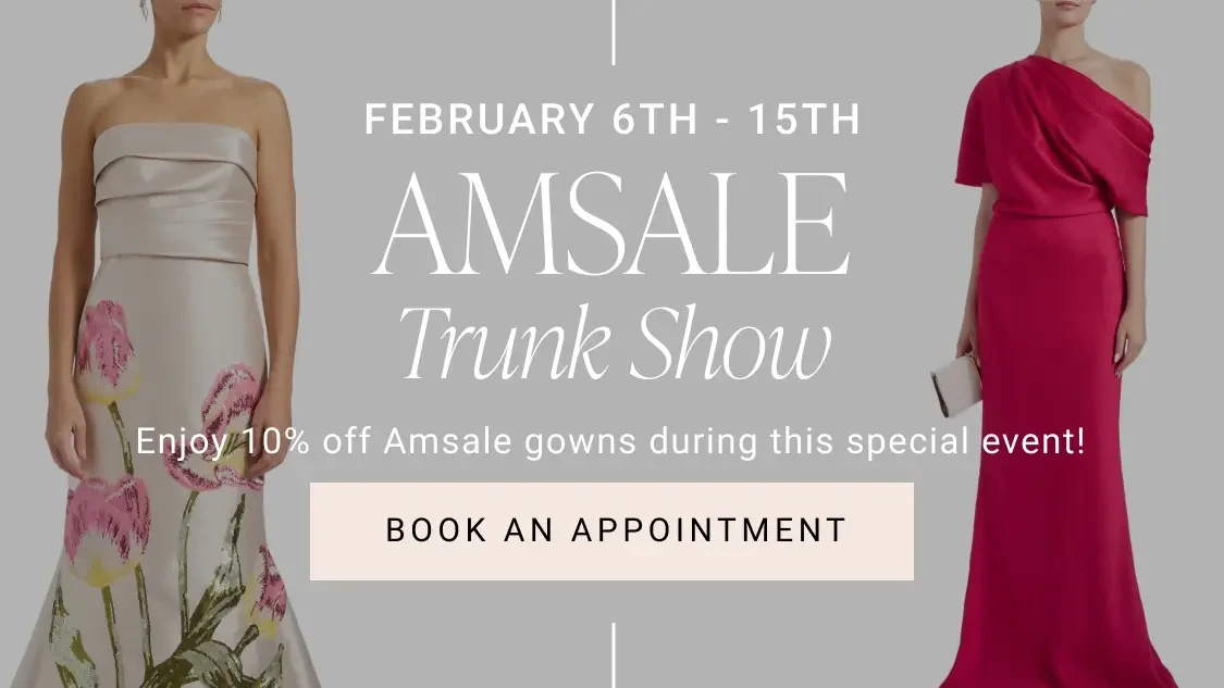Amsale Trunk Show at Soiree by The Bridal Room